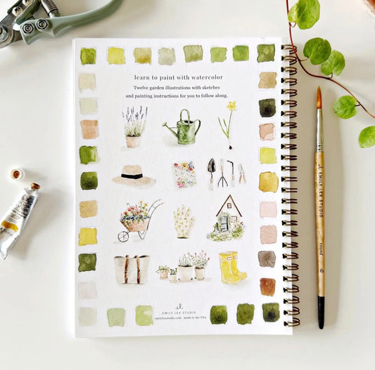 Emily Lex Studio - Garden Watercolor Notebook