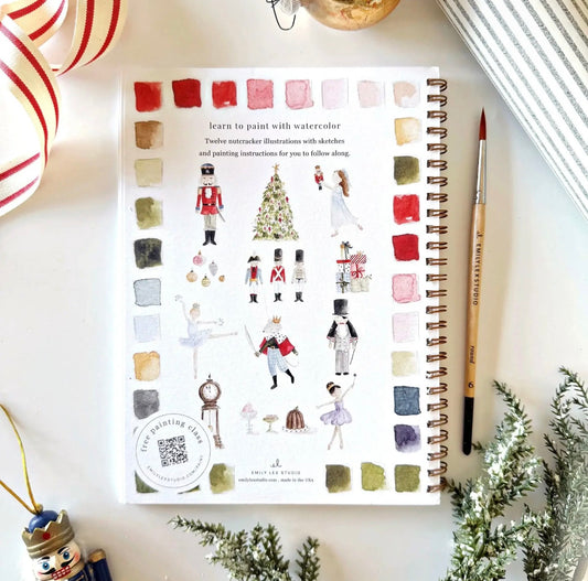 Emily Lex Studio - Nutcracker Watercolor Workbook