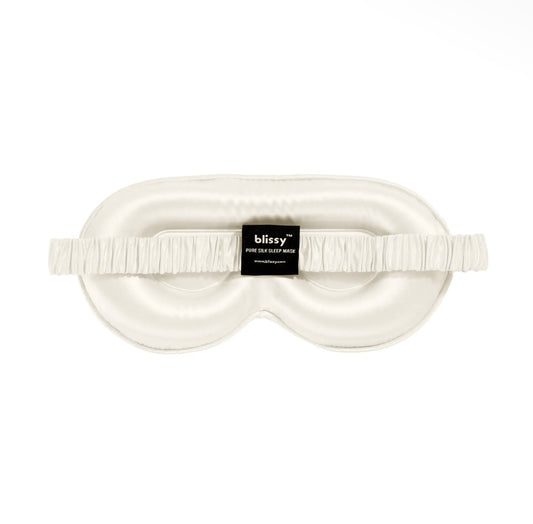 Blissy Profile Sleep Mask - White