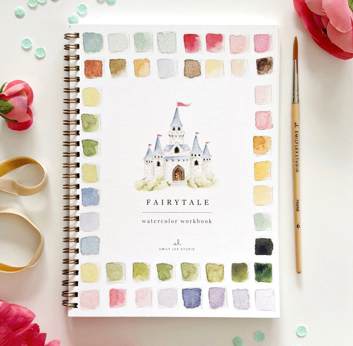 Emily Lex Studio - Fairytale Watercolor Workbook