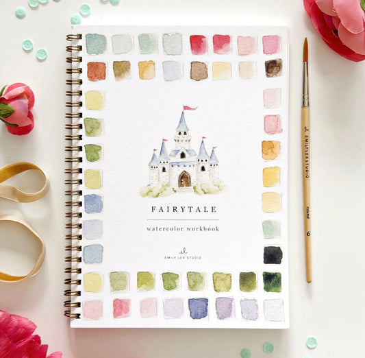 Emily Lex Studio - Fairytale Watercolor Workbook