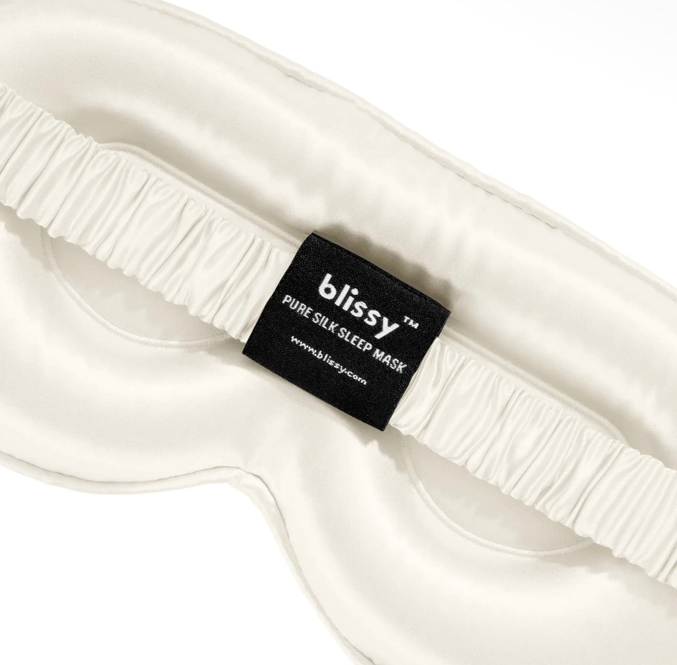 Blissy Profile Sleep Mask - White