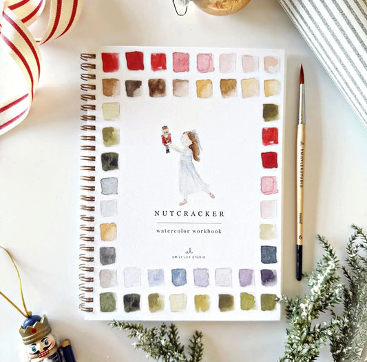 Emily Lex Studio - Nutcracker Watercolor Workbook