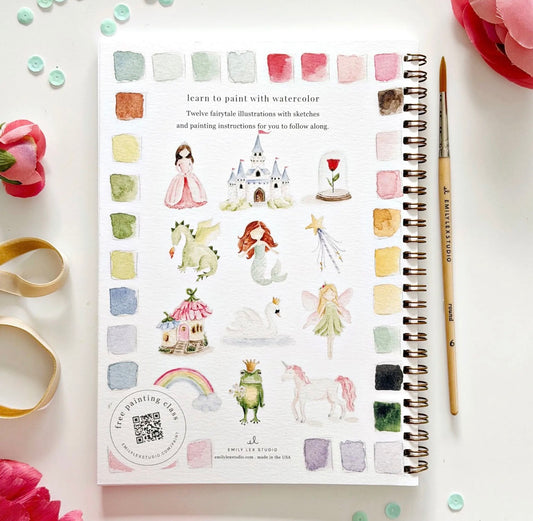 Emily Lex Studio - Fairytale Watercolor Workbook