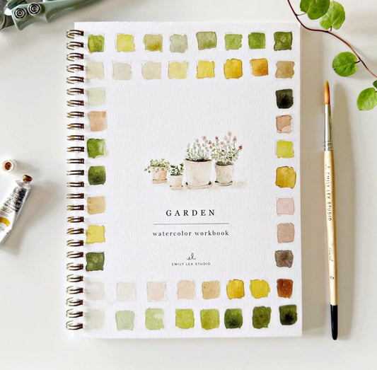 Emily Lex Studio - Garden Watercolor Notebook