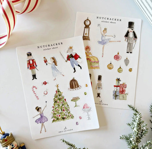 Emily Lex Studio - Nutcracker Sticker Sheets